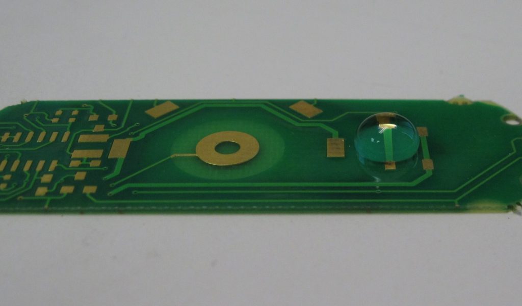 PCB with Drop of water